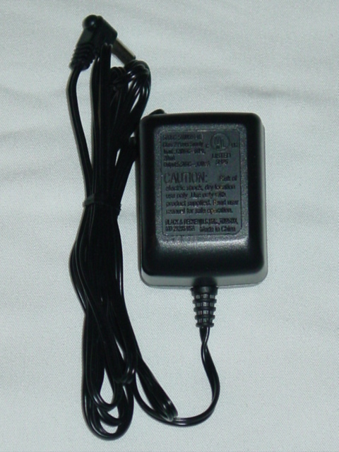 NEW Black & Decker SD36C AC Adapter 5100684-03 5.5VAC 130mA 510068403